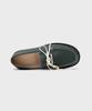 Firenze Atelier [Vibram] Стандартная Повседневная Подошва Лоферы 5099 [Глубокий Зеленый Emboss]