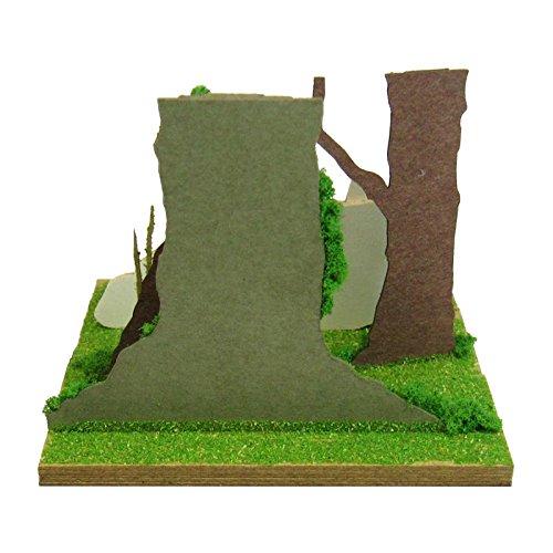 Sankei Набор для бумажного моделирования Studio Ghibli Mini Принцесса Мононоке Сан и Волк MP07-45