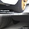 Futhope 4PCS TPE брызговики для Tesla Model 3 Model Y ~2023 брызговики противоскользящие сменные брызговики крыло