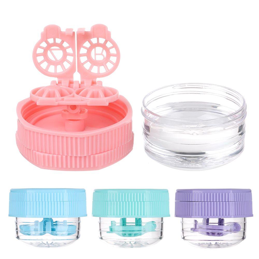 Glasses Lenses Container Contact Lens Cleaner Case Glasses Lenses Box Glasses Storage Holder