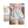 Safety Pants Ice Silk Three Point Seamless Lace Anti-slip Shorts Women's Summer Thin Leggings Over Wear