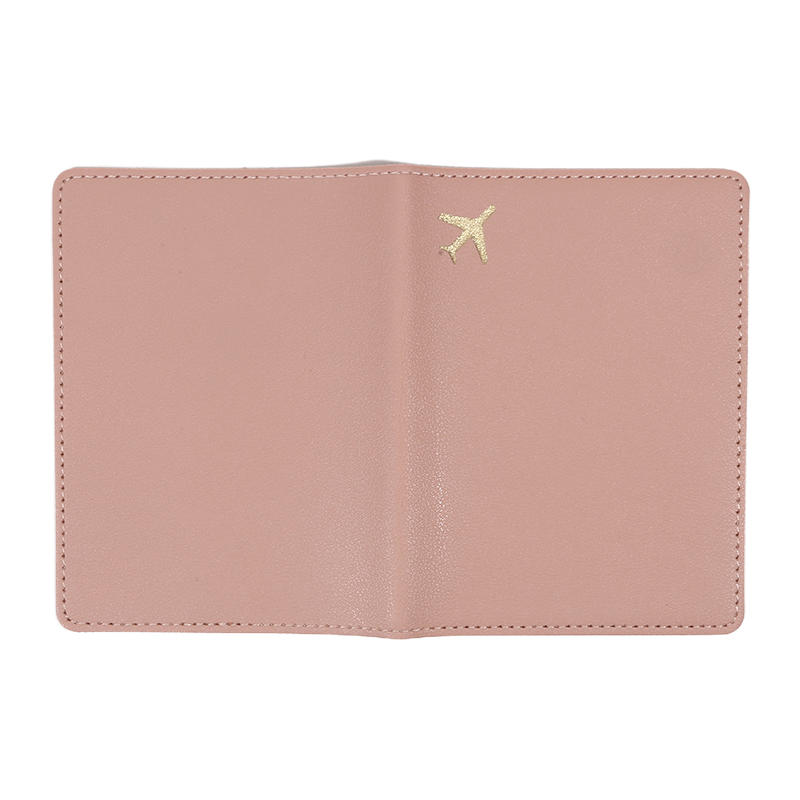 Набор ПУ обложек для паспорта Дорожный держатель для паспорта Чехол Держатель для билетов для бизнеса Простой узор самолета Портативная сумка для паспорта