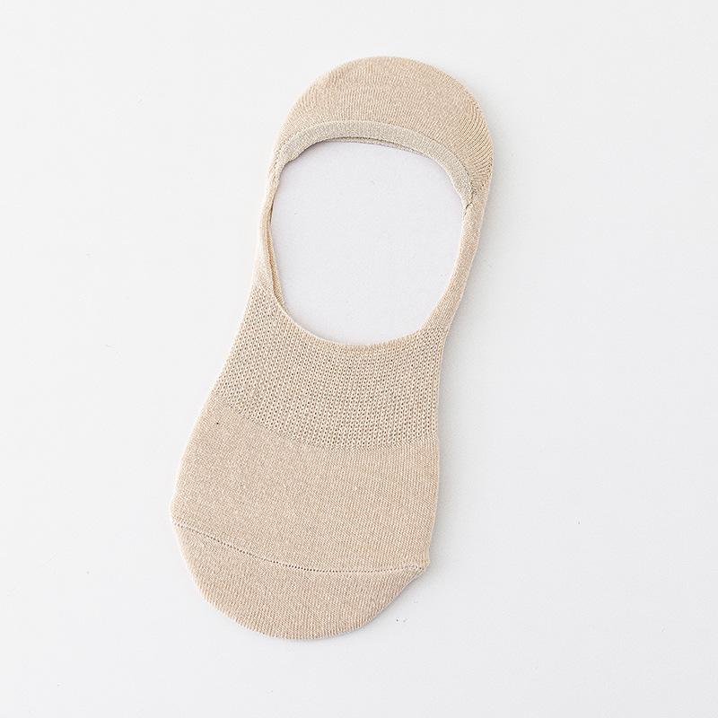 Женские летние тонкие сетчатые дышащие влагоотводящие носки с неглубоким вырезом, не скользящие, не спадающие, с невидимыми носками