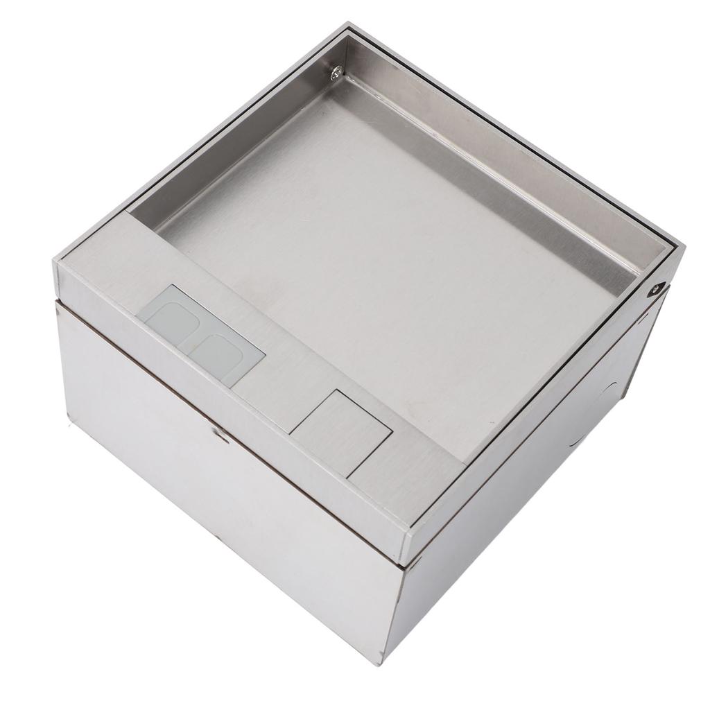 Встраиваемая напольная розетка из нержавеющей стали, скрытая напольная розетка, встроенная, водонепроницаемая, IP44