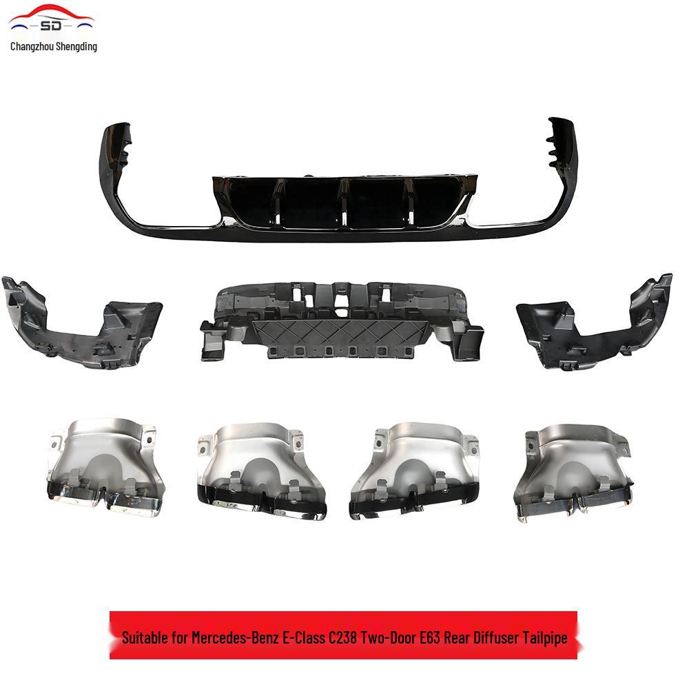 Mercedes-Benz E-Class C238 2017+ E53 E63 2-Door Rear Diffuser Tailpipe Upgrade