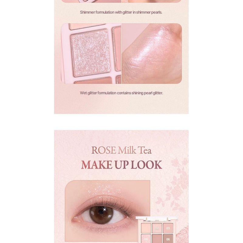 DASIQUE Палетка теней Rose Milk Tea Collection