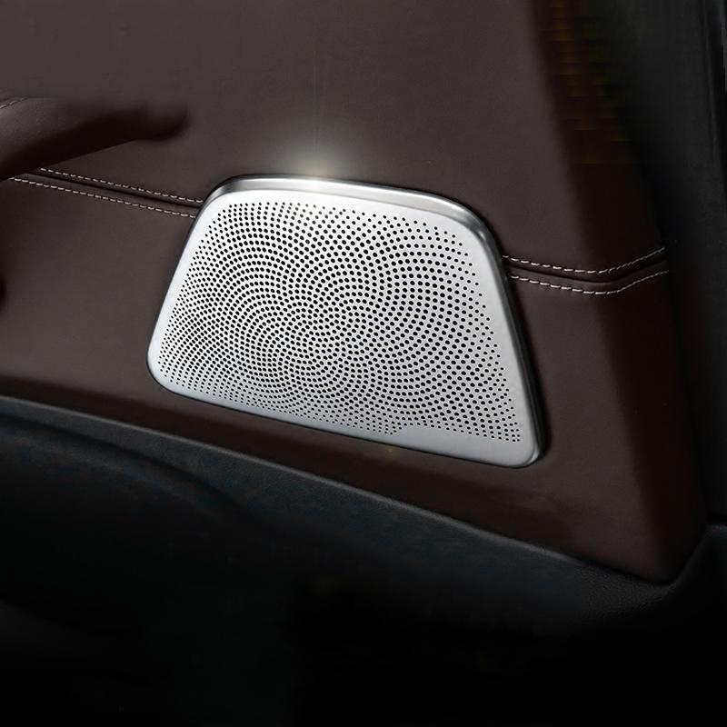 Для BMW 5 серии G30 17-20 2* Центральная приборная панель стереодинамиков Крышка Отделка салона автомобиля