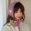 Solid Color Wool Strappy Earmuffs Thicken Warm Earlaps Fashion Knitted Ear Covers  Winter Headband