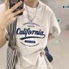 Summer Fashion Harajuku Hipster Printing Cotton Top Women Short Sleeve Casual All-match Pullover Tee T-shirt