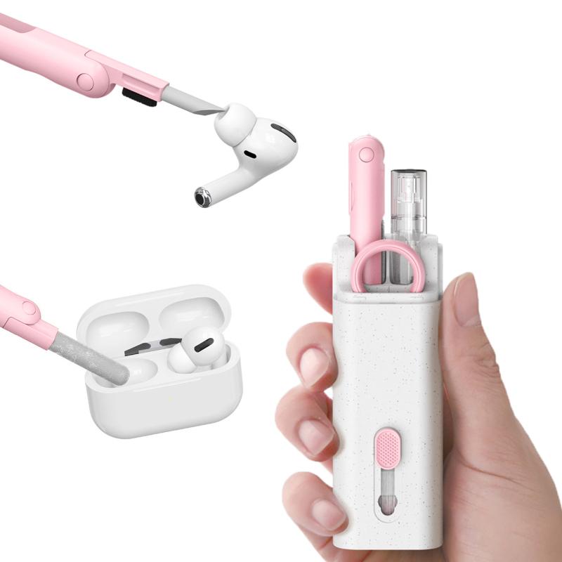 7 в 1 набор для чистки клавиатуры, многофункциональная электронная щетка для чистки, инструменты для ПК, монитора, телевизора, телефона