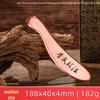 Гладкая латунь и красная медь Тигровый Gua Sha Board для массажной терапии всего тела