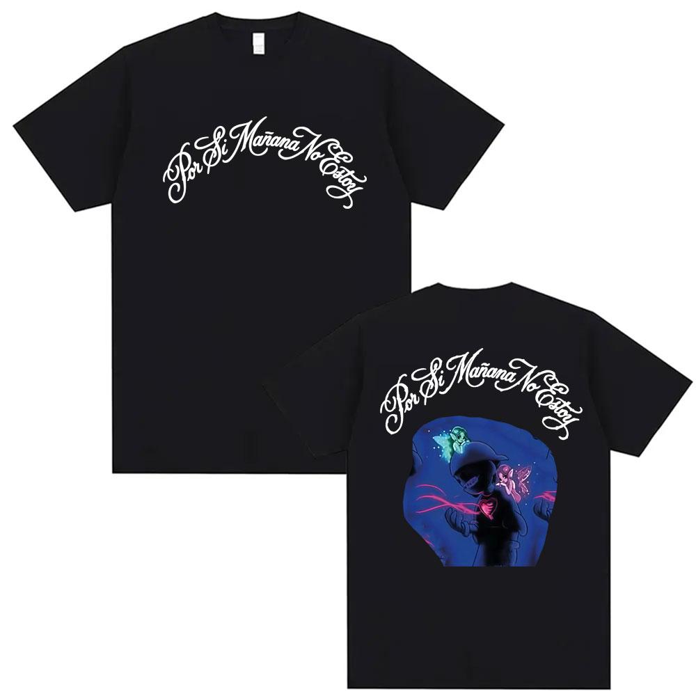Rapper Omar Courtz Por Si Unisexana No Estoy New Album 2026 Tour Tee Shirt Unisex Women Hip Hop Style ONeck Cotton Tshirt Streetwear
