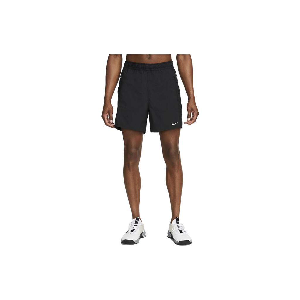 Nike Versatile Elastic Waistband Fitted Casual Shorts Men Bottoms Black DQ4816-010
