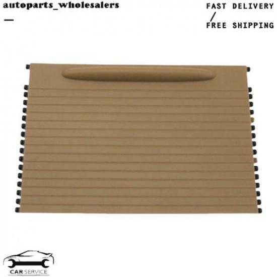 Beige Front Console Cup Holder Roller Blind Cover Fit for Porsche Cayenne 03-10