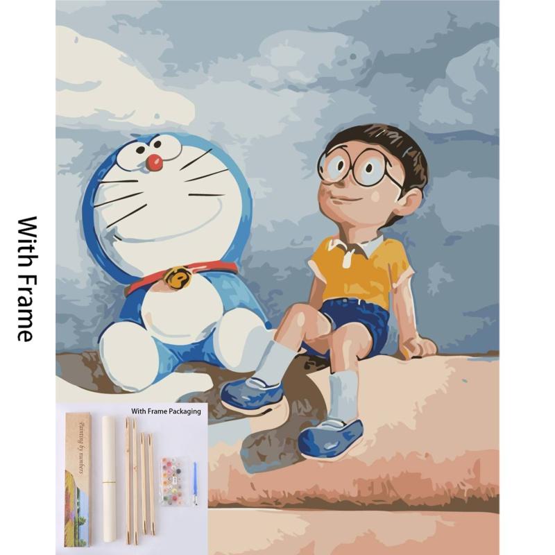 Изысканный набор для рисования по номерам своими руками для детей и взрослых с экологически чистыми акриловыми красками