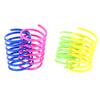 20 шт. прочные цветные пластиковые пружины для игрушек для кошек и домашних животных спиральные пружины