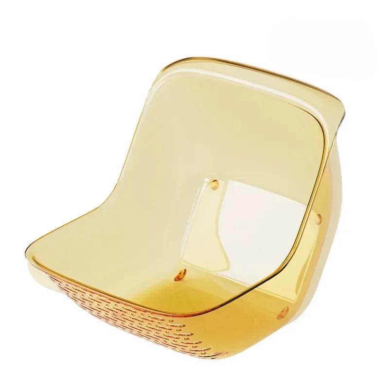 Multi-functional Drain Basket Sink Kitchen Sink Strainer Double-drainage Sink Washing Basket Home Organizer Drain Fruit Strainer