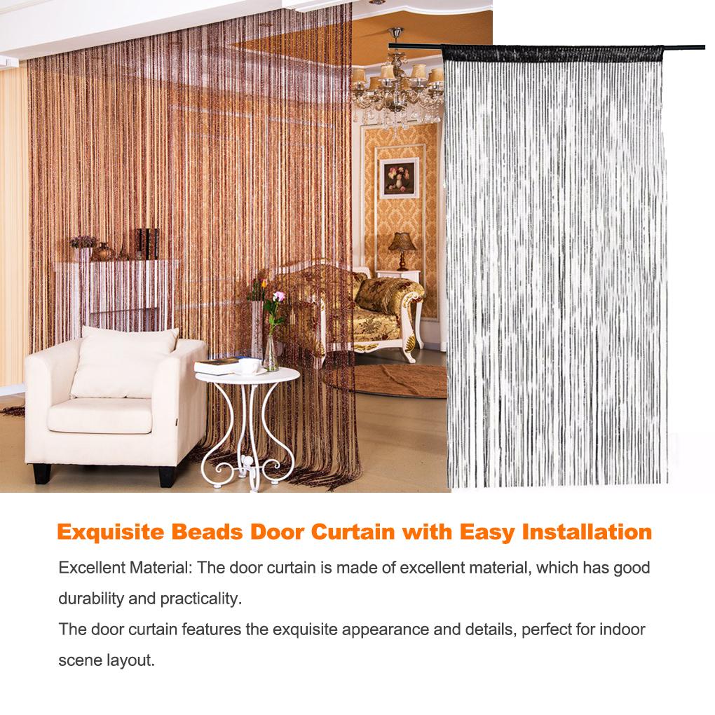 Бусины Дверная Штора Фурнитура Украшение Комнаты Стиль Дверной Проем Подвеска DIY Декор Комнаты Подвесной Украшение Домашние Украшения