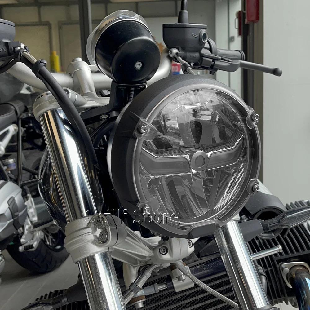 Защита фары мотоцикла от царапин для серии BMW R nineT/R18/R12, без бликов