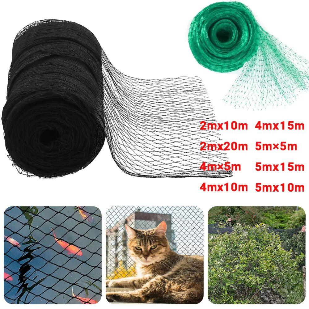 Multi Purpose Bird Netting Reusable Bird Protection Mesh Braided Cord Netting  Poultry Breeding