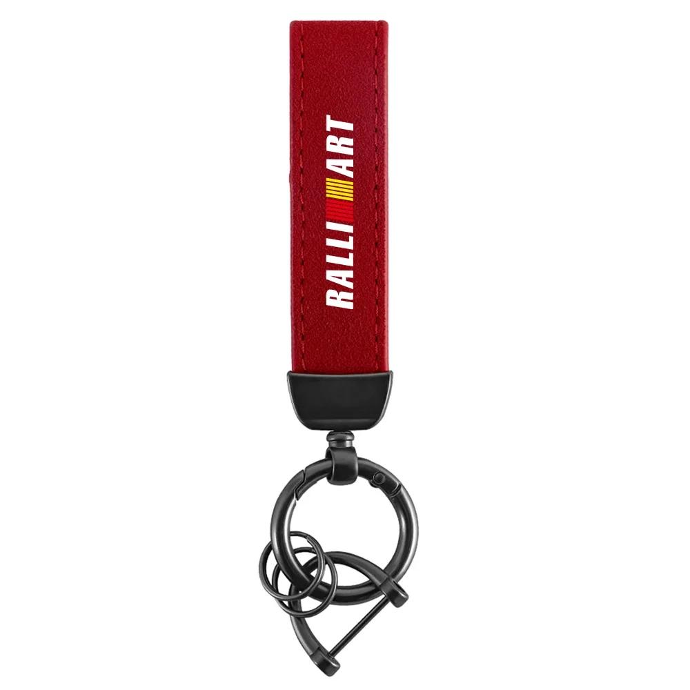 zjdf10 Car Styling Keyring Keychain Auto Accessories For Mitsubishi 9 X EX ASX L200 Colt Outlander Pajero Lancer Eclipse Cross Ralliart