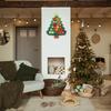 Parent-child Interactive Countdown Calendar Handmade Christmas Tree Shape Decor  Holiday Gift