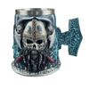 Medieval Viking Pirate Beer Mug Skull Mug Creative Large Capacity Mug Embossed Stainless Steel Coffee Mug Whiskey Cup Bar Party Halloween Gift