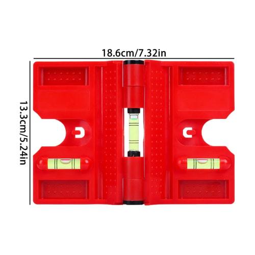 Fence Level, Carpenter Magnet, Woodworking Post, Folding Magnet, Post Fence, Magnetic Fence Tool, Carpenter Tool, Folding Fence Level