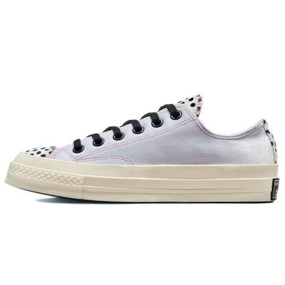 Кеды Chuck Taylor All Star 1970-х годов с низким верхом из парусины Женские кроссовки Светло-голубые 572204C