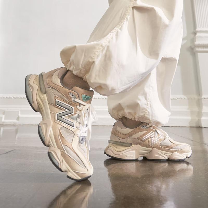NEW BALANCE Папины кроссовки Мужские Женские Ретро Толстая подошва Миллениум Слон-носок Повседневные Спортивные кроссовки U9060MAC