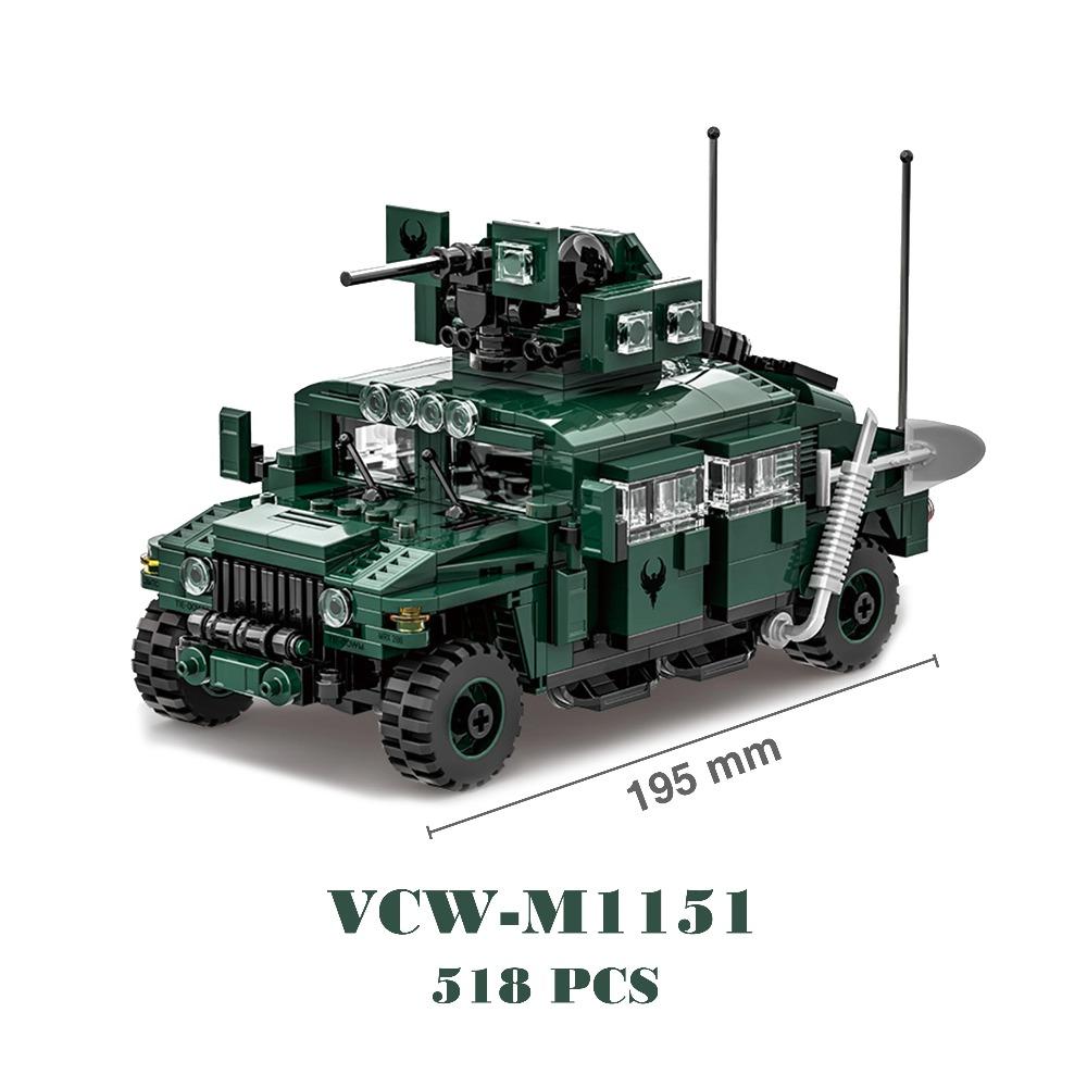 Военный Бронированный Hummer Танк Stryker Автомобиль Армии США России Современная Война Солдат Оружие Модель Строительные Блоки Кирпич Дети Детские Игрушки