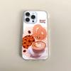 New Cappuccino Is Suitable for Apple 16 Niche High End IPhone 15 Mobile Phone Case 14 Protective Case 13 Anti Fall 12