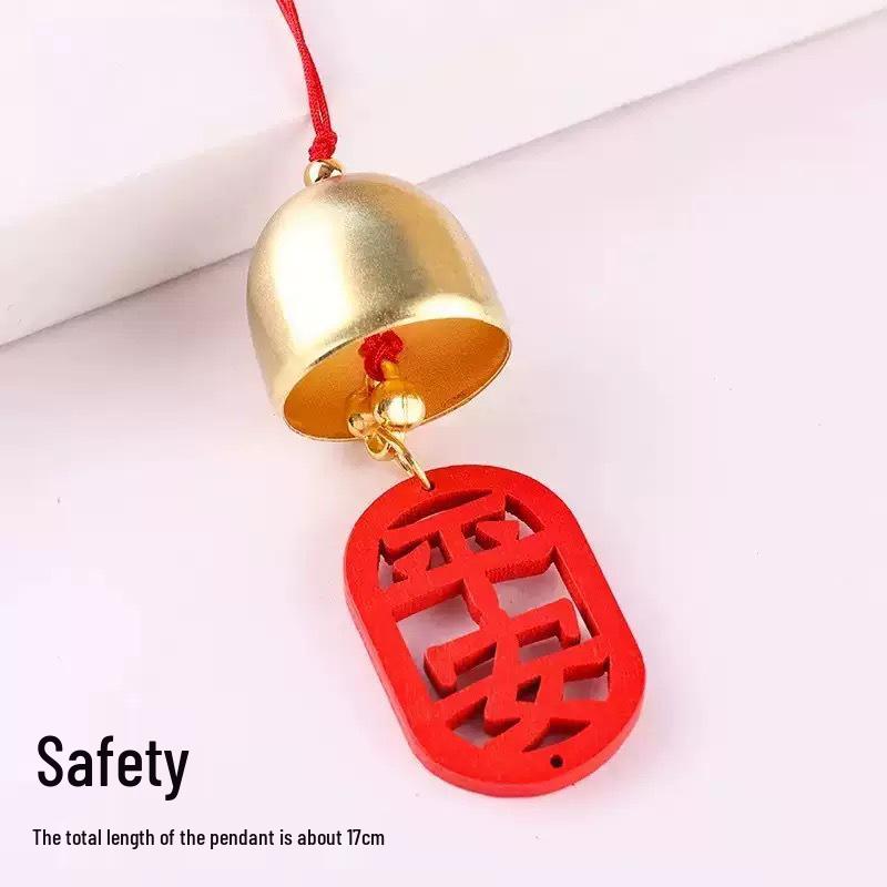 Ручная медная колокольчик-подвеска для ветряных колокольчиков, для DIY рождественских украшений и праздничных талисманов