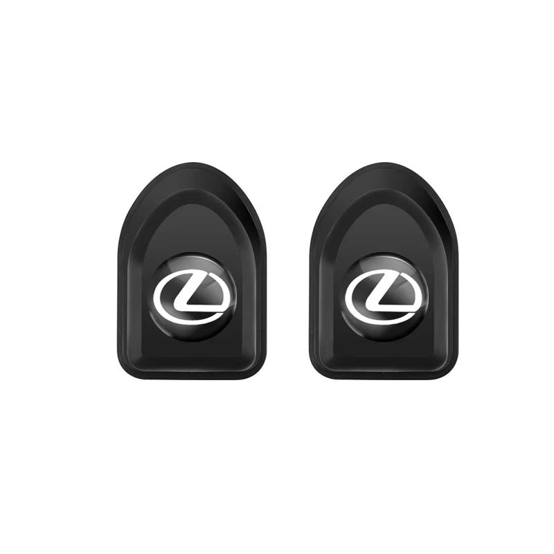 csabjg1 For Lexus F SPORT ES RX NX LS UX LM LX GX LC RZ IS CT GS RC HS SC 2PCS Car Storage Hanger Auto Logo Hooks Peg Accessories