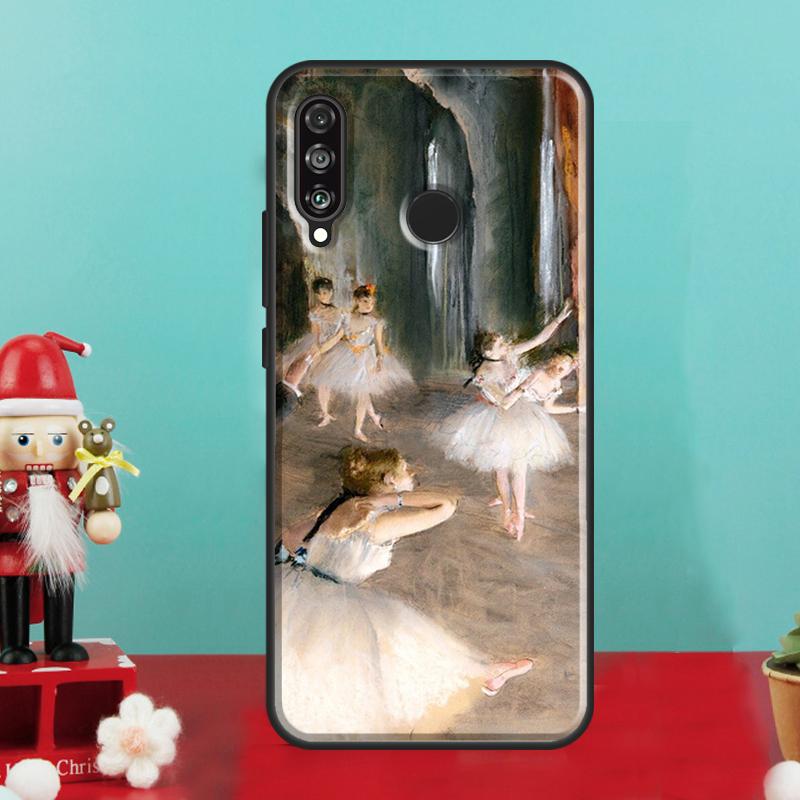 Чехол для Huawei Nova 7i 8i 11i 12i 12s 9 10 SE Y90 Y60 Y70 Y72 Y61 Y91 P30 P40 Lite P60 Pro с изображением балерины