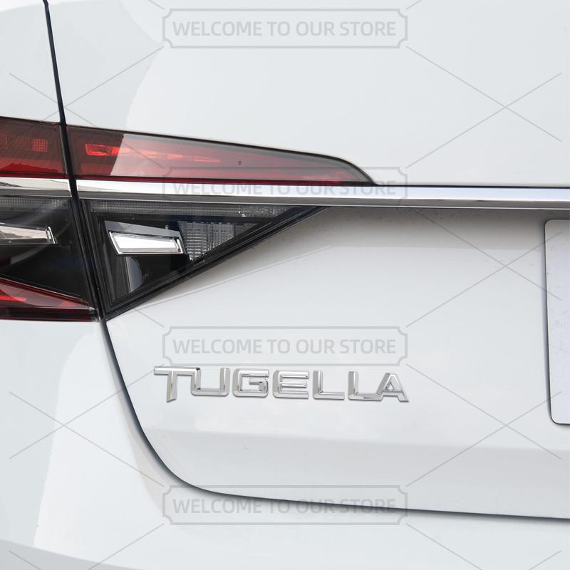 1Pc Car 3D Metal For  Tugella Xingyue FY11 Body Emblem Badge Decals AutoTail Sticker Decorative Accessories