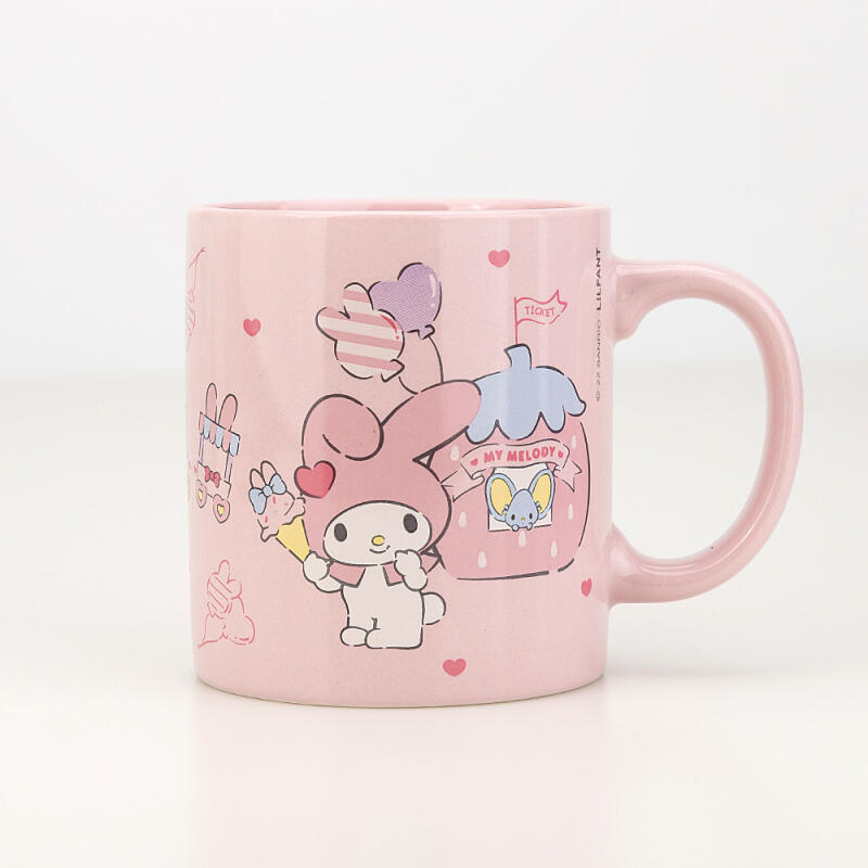 Sanrio Кружка для руки с цветом персонажа на каждый день 380 мл (Выберите 1 из 4)
