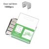 1000Pcs Tools Staples Nails For Interior Decoration Wood Processing Fixed Line Tools U Door T Shape Nails