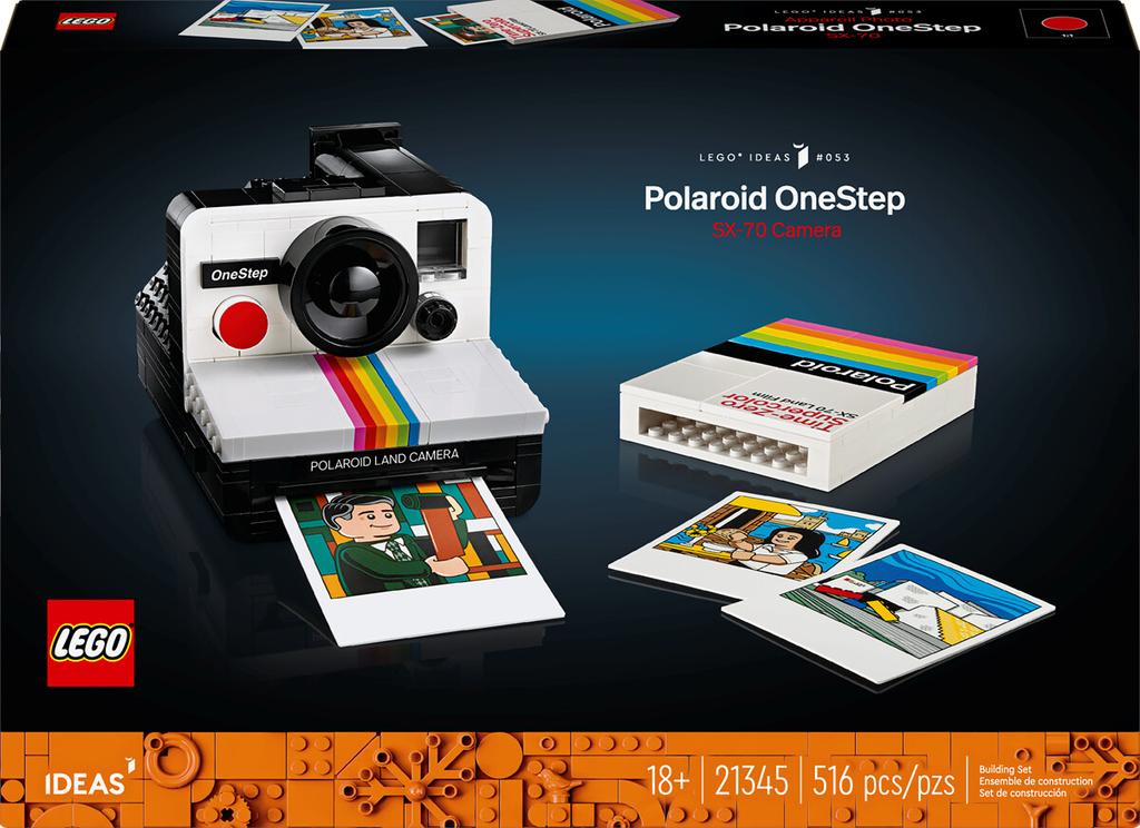 LEGO Конструктор Ideas – Polaroid OneStep SX – 70 Instant Camera (21345)