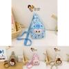 Cartoon Nylon Charming Chest Bag With Plush Bunny For Boys And Preschoolers Girls