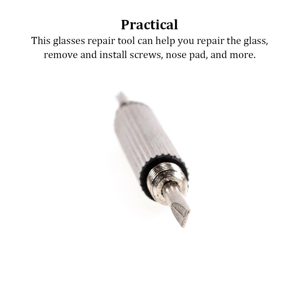 Мини-инструмент для ремонта очков, Солнцезащитные очки, Часы, Очки, Портативная отвертка, DIY, Ремесло, Обслуживание, Многофункциональный ручной инструмент