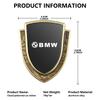 OPZA3 Car Metal Shield Emblem Side Fender Body Trunk Badge Sticker For BMW M Sport M2 M3 M4 M5 M6 E46 E90 E60 F10 F20 E87 X3 X6