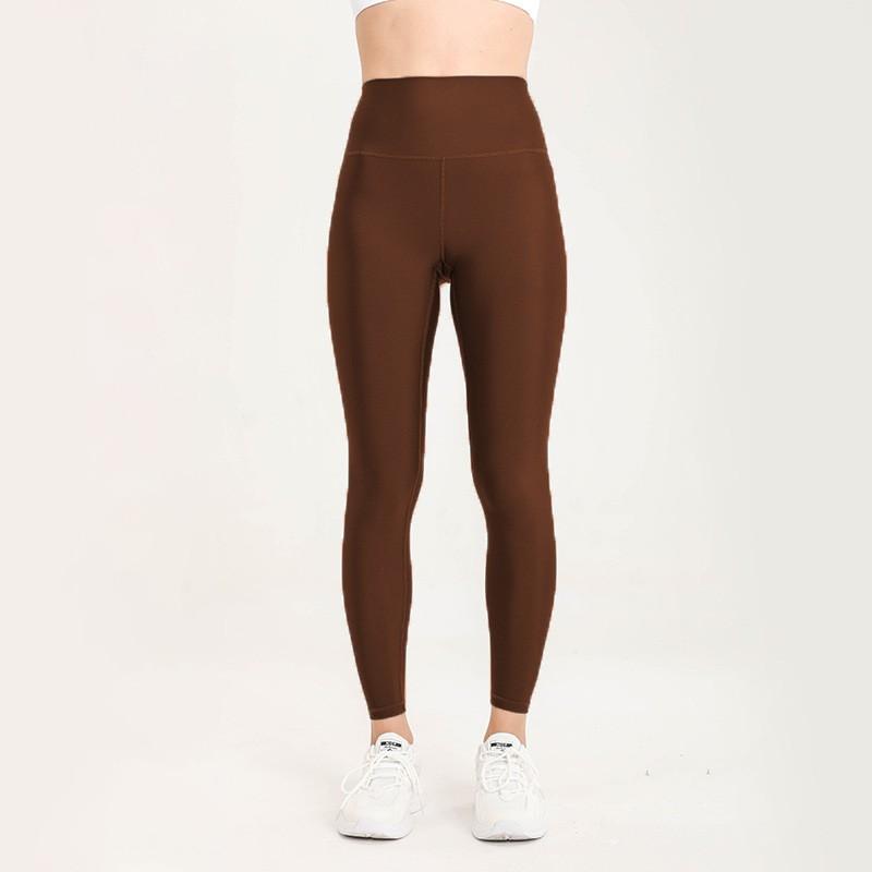 High Waist Seamless Yoga Leggings Women With Shiny Shark Skin Texture Stretchy Fitness Pants