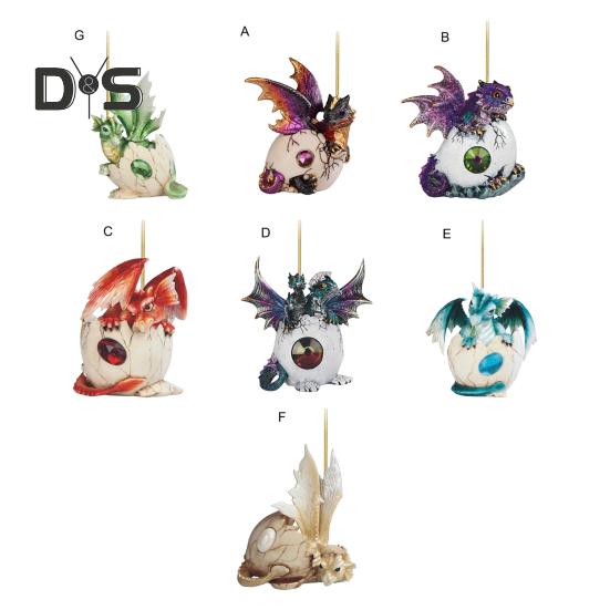 Качающийся дракон, подвесное украшение для зеркала автомобиля, рождественская елка, украшение для автомобиля, акриловые универсальные аксессуары для салона автомобиля