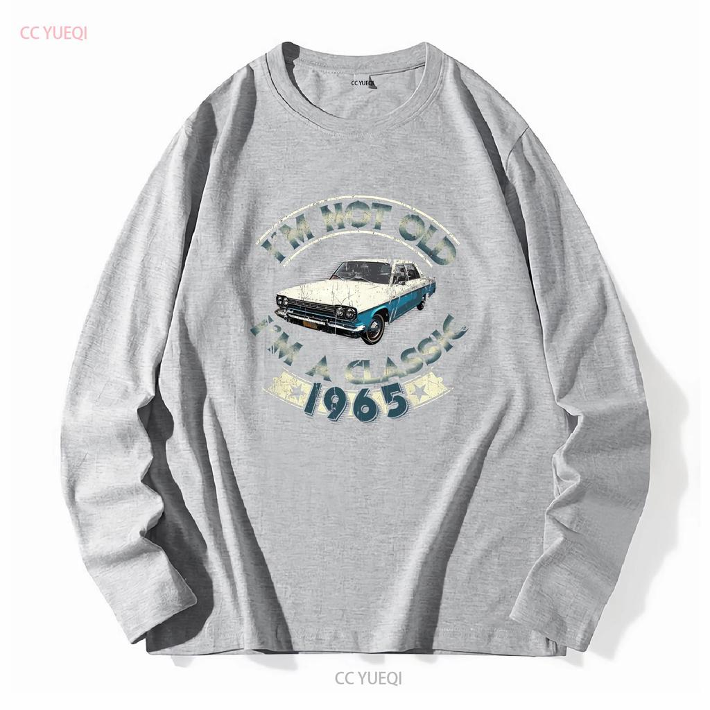 1965 AMC Rambler Classic Футболка RM0084 с длинным или коротким рукавом винтажная Стиль washed homme streetwear Мягкая дизайнерская одежда