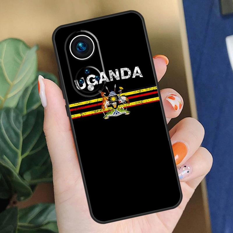 Чехол с гербом и флагом Уганды для Honor 90 50 70 Lite X9b X9a X8b X8a X8 X9 X9c Honor 200 Pro Magic 5 6 7 Lite