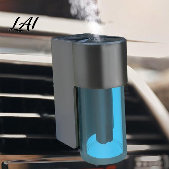 Decorative Car Scent Device Smart Air Freshener Sprayer Automatic Aroma Diffuser for Vehicle AC Vent Accessories Gift USB Rechargeable Essential Oil
