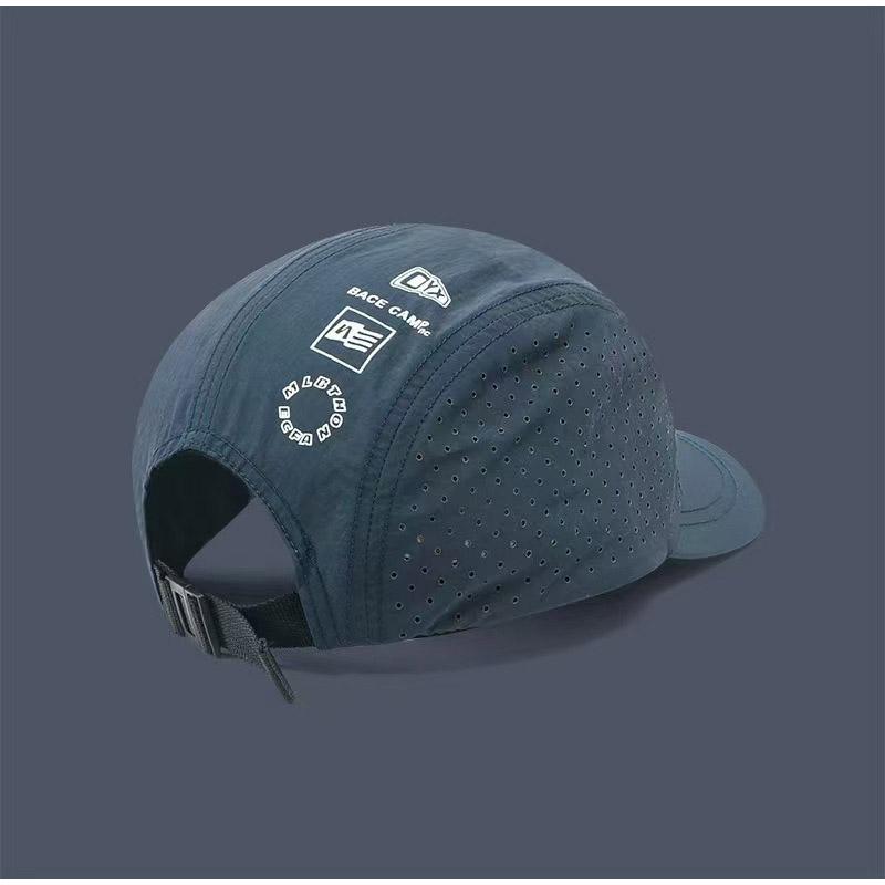 Quick Dry Mesh Baseball Cap Short Brim Breathable Lightweight Sunshade Hat with UV Protection for Men Women Outdoor Hiking Cap
