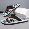 Новые шлепанцы тапочки мужские летние нескользящие уличные корейские повседневные легкие пляжные сандалии домашние тапочки студенческие слайды