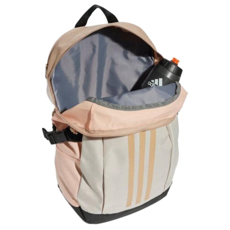 adidas Рюкзак из полиэстера унисекс розово-кораллового цвета с теплым песочным оттенком Adidas JC9333